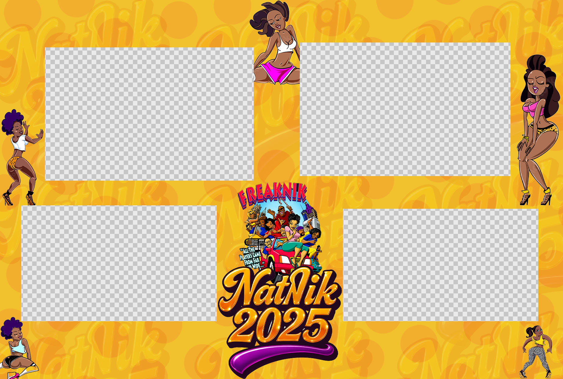 NatNik 2025 Freaknik template